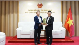 省领导会见中国PCI科技集团代表团