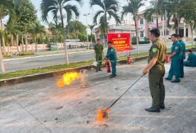 Phường Mỹ Phước, TP.Bến Cát: Tập huấn kiến thức, kỹ năng phòng cháy chữa cháy