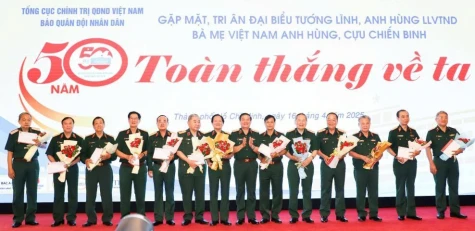 "50 years of total victory for us"...