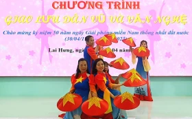 Hội Liên hiệp Phụ nữ xã Lai Hưng (huyện Bàu Bàng): Tổ chức chương trình “Đất nước trọn niềm vui”