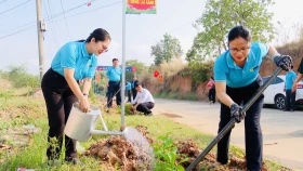 TP.Tân Uyên: Lan toả thực hiện “Ngày thứ bảy văn minh” và ra quân làm công tác dân vận