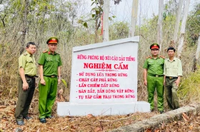 Cảnh giác cao độ với nguy cơ cháy rừng trong mùa nắng nóng