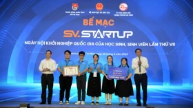 Sinh viên trường Đại học Thủ Dầu Một đạt giải Ba tại Ngày hội khởi nghiệp quốc gia của học sinh – sinh viên lần thứ VII