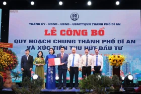 Công bố quy hoạch chung thành phố Dĩ An và xúc tiến thu hút đầu tư