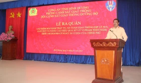 Ra quân bảo đảm trật tự an toàn giao thông dịp lễ 30-4 và 1-5