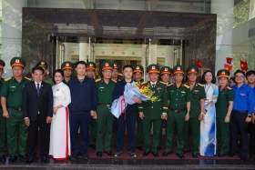 Bình Dương đón Quân đội Trung Quốc đến tập luyện tham gia diễu binh, diễu hành