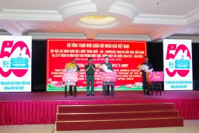 Bộ Tổng Tham mưu gặp mặt đoàn quân đội ba nước Trung Quốc - Lào - Campuchia tham gia diễu binh, diễu hành
