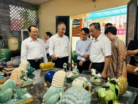 Hơn 2.000 hiện vật gốm tham gia trưng bày triển lãm "Gốm Lái Thiêu"