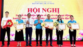 Huyện Phú Giáo: Tuyên dương nhiều cá nhân, tập thể trong xây dựng nếp sống văn hóa - văn minh