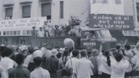 Nghe lại "Bản tin chiến thắng" phát trên sóng Đài Tiếng nói Việt Nam ngày 30-4-1975
