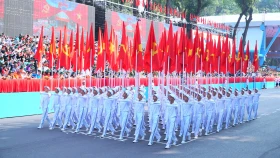 Những hình ảnh đầy tự hào tại Lễ kỷ niệm 50 năm Ngày Giải phóng miền Nam, thống nhất đất nước