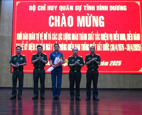 Lực lượng vũ trang tỉnh hoàn thành xuất sắc nhiệm vụ A50