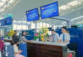越南国家航空公司连续开通河内直达印度的航线