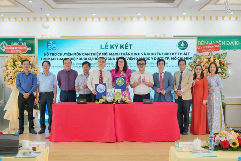 Chuyển giao kỹ thuật can thiệp nội mạch thần kinh và kỹ thuật tim mạch can thiệp