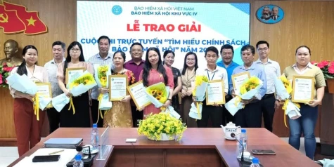 Trao giải Cuộc thi trực tuyến “Tìm hiểu chính sách Bảo hiểm xã hội” năm 2025