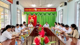 Khảo sát bố trí trụ sở làm việc các xã huyện Phú Giáo sau sáp nhập