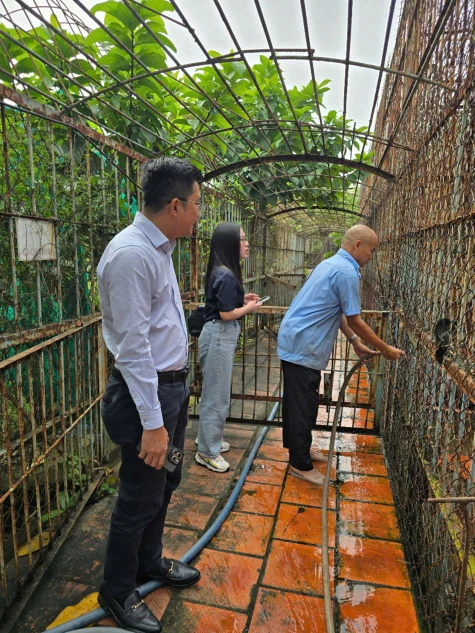 Bảo đảm an toàn tại cơ sở nuôi nhốt động vật hoang dã