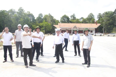 Dự án Khu tưởng niệm Chiến khu Đ dự kiến hoàn thành vào dịp sinh nhật Bác Hồ