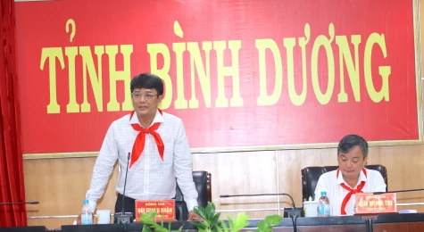 Gặp gỡ, chúc mừng đoàn đại biểu tham dự Đại hội Cháu ngoan Bác Hồ toàn quốc lần thứ X