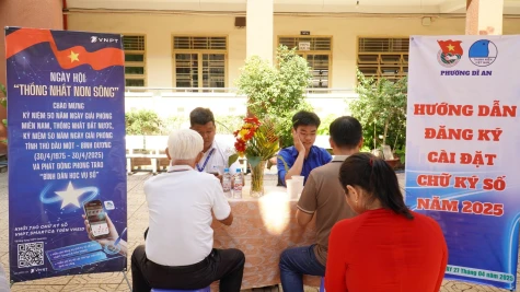TP.Dĩ An: Lan tỏa phong trào “Bình dân học vụ số”