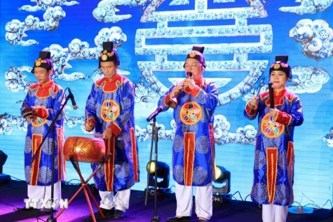 Nhã nhạc Cung đình Huế gây ấn tượng với bạn bè quốc tế tại Thụy Sĩ