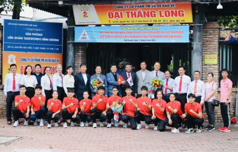 Liên đoàn Taekwondo Bình Dương làm việc với Học viện Taekwondo Thế giới (Kukkiwon)