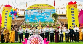 Local Buddhism promotes "Good life, good religion" spirit