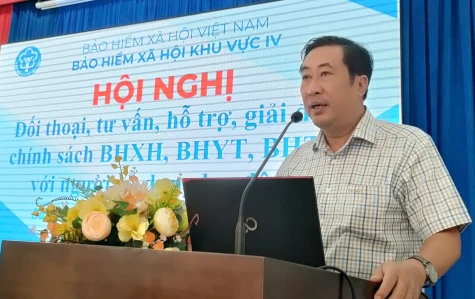 Bảo hiểm xã hội Khu vực IV tổ chức đối thoại, tư vấn, giải đáp chính sách bảo hiểm cho người lao động