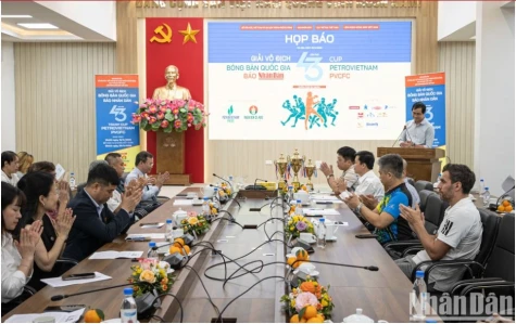 Tân Hiệp Phát lần thứ 5 đồng hành cùng giải vô địch bóng bàn quốc gia Báo Nhân Dân