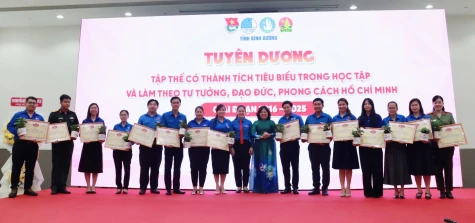 Tỉnh đoàn: Tuyên dương nhiều tập thể, cá nhân học tập và làm theo tư tưởng, đạo đức, phong cách Hồ Chí Minh