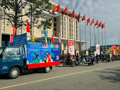 Huyện Bàu Bàng: Phát động Tháng hành động vì trẻ em năm 2025