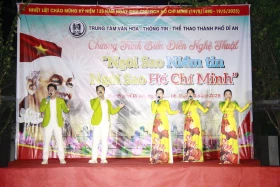 Đặc sắc chương trình nghệ thuật “Ngôi sao niềm tin Ngôi sao Hồ Chí Minh”