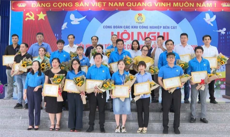Đẩy mạnh thi đua, chăm lo tốt hơn cho người lao động