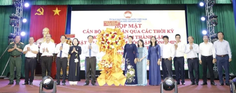 TP.Thủ Dầu Một: Khen thưởng nhiều tập thể, cá nhân hoàn thành xuất sắc công tác Mặt trận
