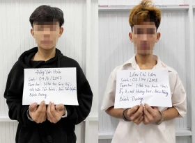 Bắt hai đối tượng cướp tài sản