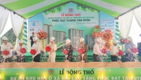 Work starts on Phuc Dat Tan Uyen high-rise social housing project