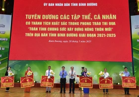 Bình Dương đạt kết quả nổi bật trong xây dựng nông thôn mới, giảm nghèo bền vững