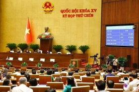 十五届国会第九次会议：表决通过关于保障性住房发展机制和政策的决议