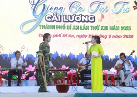 Kết thúc Hội thi “Giọng ca Tài tử - Cải lương” TP.Dĩ An mở rộng lần thứ XIII năm 2025