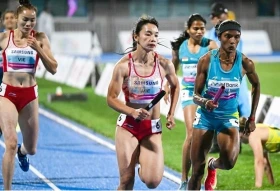 Vietnamese runners secure silver medal at Asian Championships