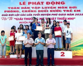 Huyện Phú Giáo: Vì một mùa hè an toàn cho trẻ em