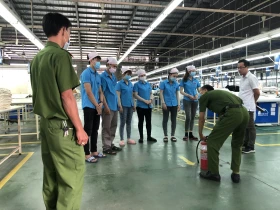 Phát huy vai trò của lực lượng phòng cháy chữa cháy tại chỗ