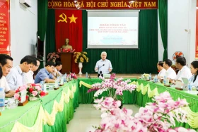 省委书记阮文利：富教县需为新乡投入运行准备好各条件