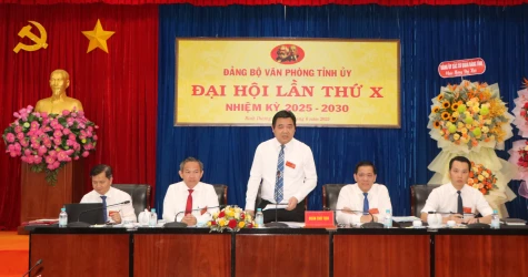 Đảng bộ Văn phòng Tỉnh ủy: Đột phá trong chuyển đổi số, nâng tầm công tác tham mưu