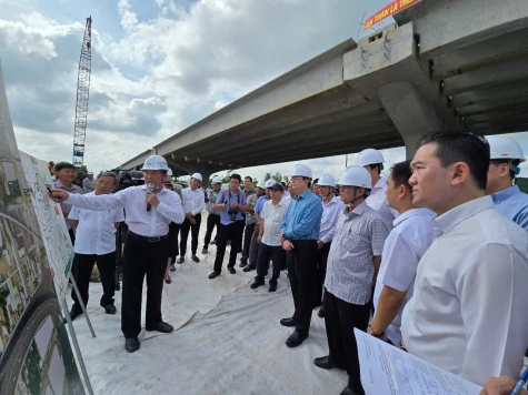 Phấn đấu cơ bản hoàn thành, thông toàn tuyến đường Vành đai 3 TP.Hồ Chí Minh trong năm 2025