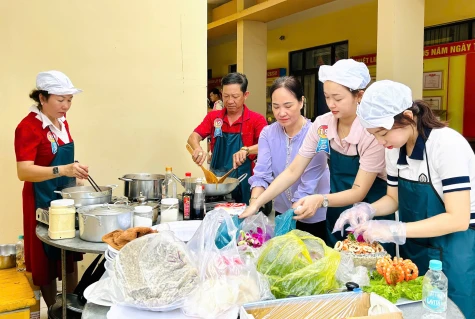 TP.Thủ Dầu Một: Sôi nổi hội thi nấu ăn “Bữa cơm gia đình ấm áp yêu thương”