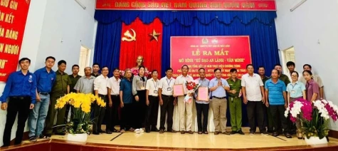 Hiệu quả từ mô hình “Xứ đạo An lành - Văn minh”