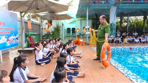 Tuyên truyền, hướng dẫn kỹ năng phòng ngừa đuối nước cho trẻ em