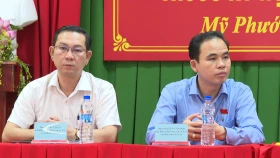 Đại biểu HĐND tỉnh, TP. Bến Cát:

 Tiếp xúc cử tri phường Mỹ Phước trước kỳ họp thường lệ giữa năm 2025