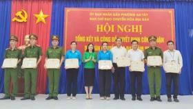 Phường An Tây, TP.Bến Cát: Hiệu quả từ công tác chuyển hóa địa bàn trọng điểm về an ninh trật tự